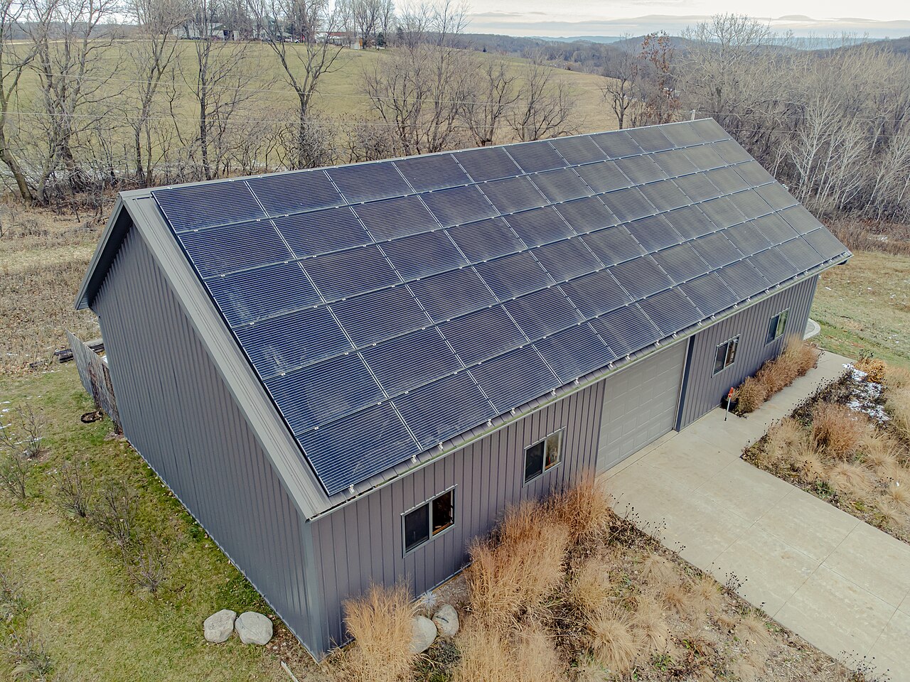 Commercial and industrial roofs — PV application examples, not our company projects.